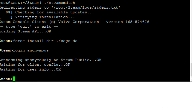 如何在Ubuntu vps服務器上安裝csgo服務器？...png